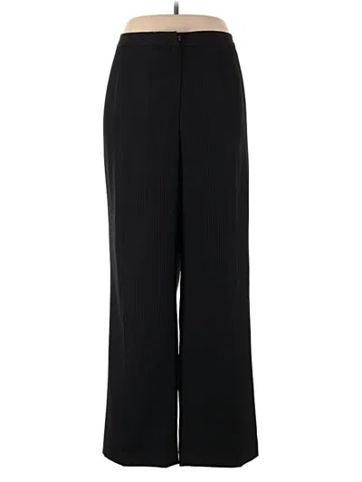 Pre-owned Evan Picone Dress Pants In Black