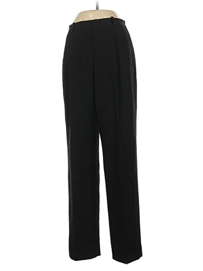 Pre-owned Evan Picone Dress Pants In Black