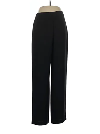 Pre-owned Evan Picone Dress Pants In Black