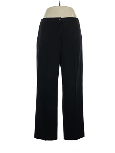 Pre-owned Evan Picone Dress Pants In Black