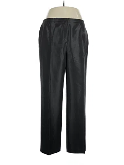 Pre-owned Evan Picone Dress Pants In Black