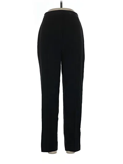 Pre-owned Evan Picone Dress Pants In Black