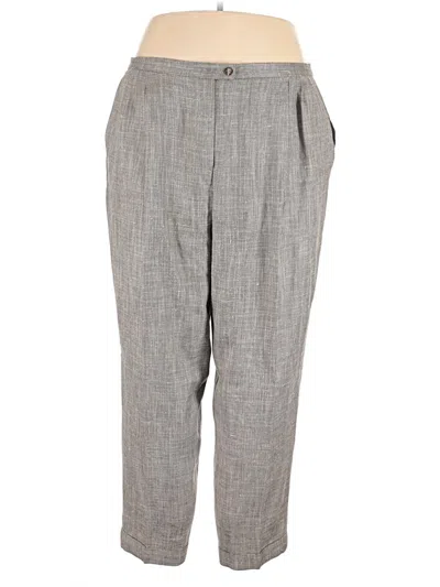 Pre-owned Evan Picone Dress Pants In Black