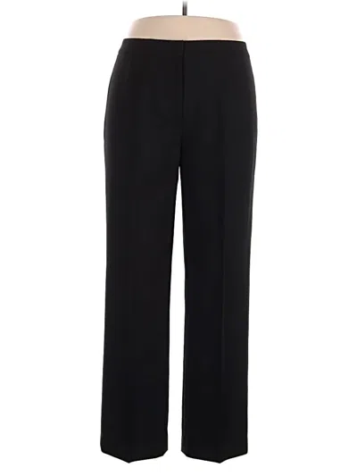 Pre-owned Evan Picone Dress Pants In Black