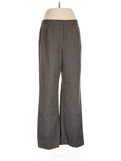 Pre-owned Evan Picone Dress Pants In Gray