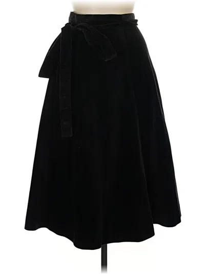 Pre-owned Evan Picone Formal Skirt In Black