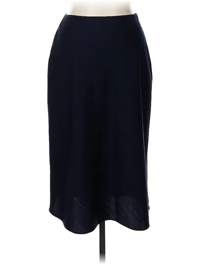 Pre-owned Evan Picone Formal Skirt In Blue