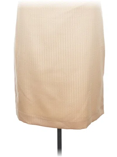 Pre-owned Evan Picone Formal Skirt In Brown
