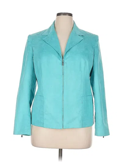 Pre-owned Evan Picone Jacket In Blue