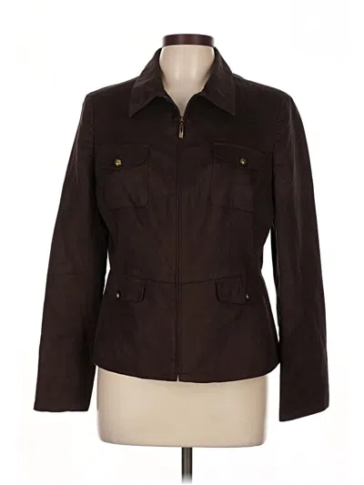 Pre-owned Evan Picone Jacket In Brown