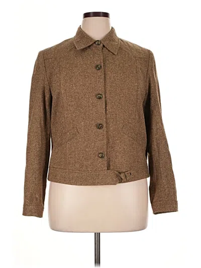 Pre-owned Evan Picone Jacket In Brown