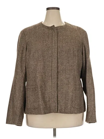 Pre-owned Evan Picone Jacket In Brown