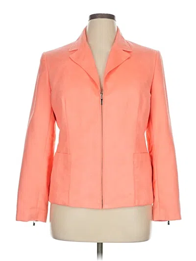 Pre-owned Evan Picone Jacket In Orange
