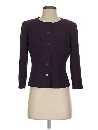 Pre-owned Evan Picone Jacket In Purple