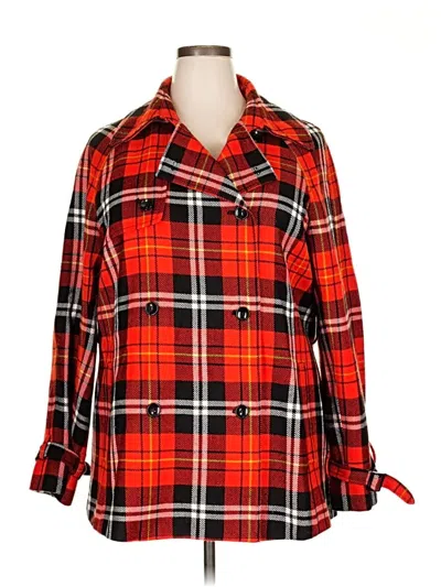 Pre-owned Evan Picone Jacket In Red