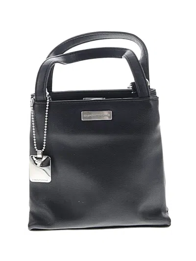 Pre-owned Evan Picone Satchel In Black