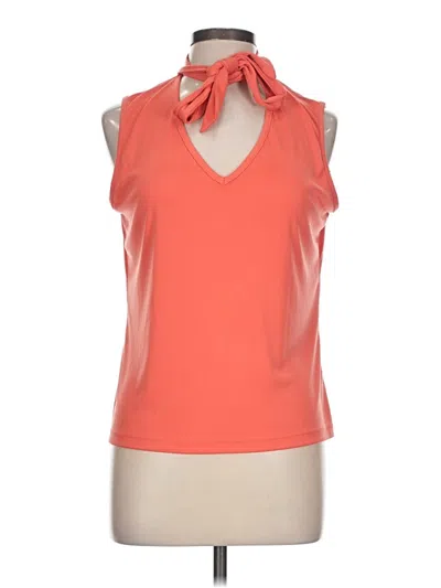Pre-owned Evan Picone Sleeveless T-shirt In Orange