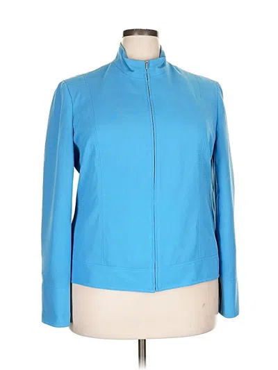 Pre-owned Evan Picone Track Jacket In Blue