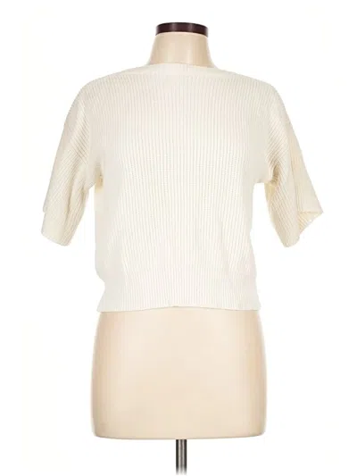 Pre-owned Evan Picone Turtleneck Sweater In Ivory