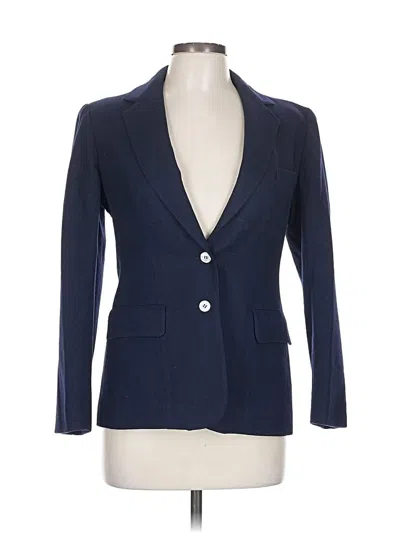 Pre-owned Evan Picone Wool Blazer Jacket In Purple