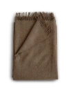 Evangeline 100% Baby Alpaca Throws In Brown