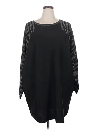 Pre-owned Evans 3/4 Sleeve T-shirt In Black