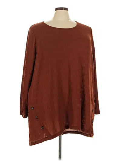 Pre-owned Evans Casual Dress In Brown