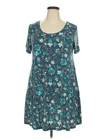 Pre-owned Evans Casual Dress In Teal