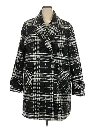 Pre-owned Evans Coat In Black