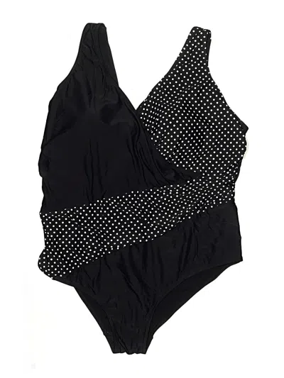 Pre-owned Evans One Piece Swimsuit In Black