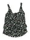 Evans Swimsuit Top Black Swimwear In Multi