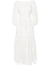 EVARAE CARA WHITE MAXI DRESS