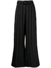 Evarae Ella Lined Trousers In Schwarz