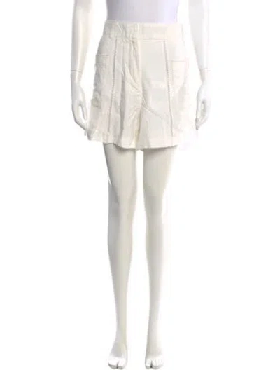 Pre-owned Evarae Knee-length Shorts W/ Tags In White