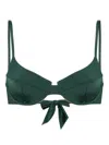 Evarae Pippa Bikini Top In Green
