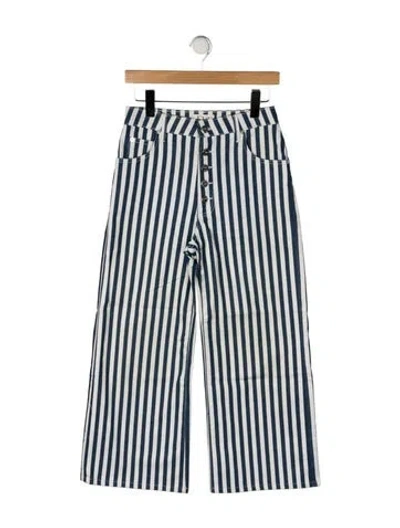 Pre-owned Eve Denim High-rise Wide Leg Jeans In Blue