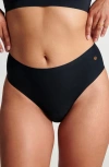 Evelyn & Bobbie 3-pack High Waist Thongs In Black