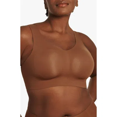 Evelyn & Bobbie Defy Wireless Bra In Brown