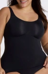 Evelyn & Bobbie Structured Scoop Shaper Camisole In Black