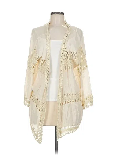 Pre-owned Evelyn K Kimono In White