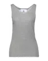 Even If Tops In Grey