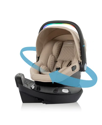 Evenflo Baby Revolve 180 Litemax Nxt Car Seat In Brown