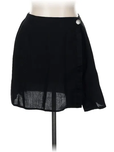 Pre-owned Evening Collection Casual Skirt In Black