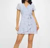 Ever B Delaney Floral Dress In Lilac