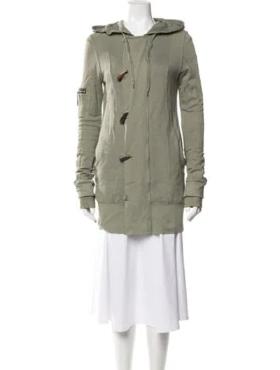 Pre-owned Ever Coat In Green