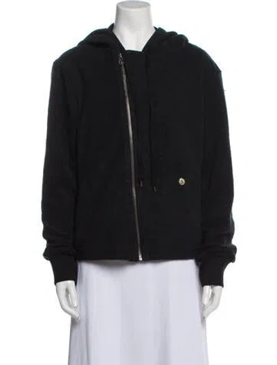 Pre-owned Ever Faux Fur Jacket In Blue