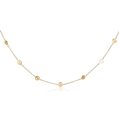 Ever Jewellery Women's Game Day Gold Necklace