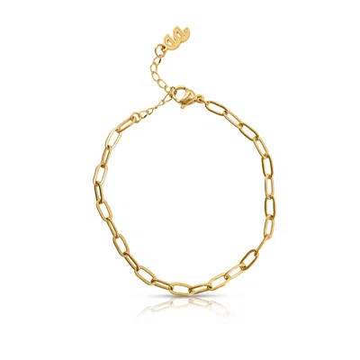 Ever Jewellery Women's Laneway Gold Chain Bracelet