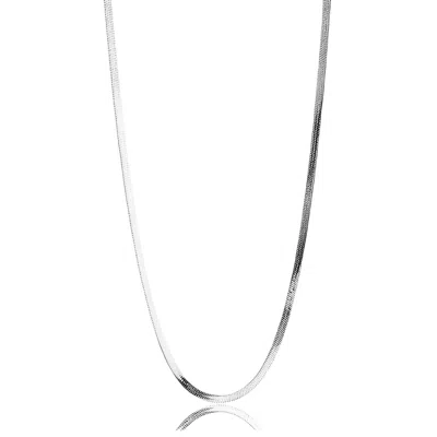 Ever Jewellery Women's Sidewalk Silver Necklace