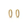 Ever Jewellery Women's Transition Sleeper Gold Earrings In Gold